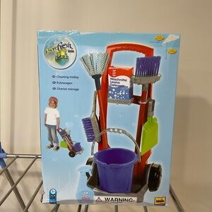 PREFRESH Cleaning Trolley Set - Red and Purple